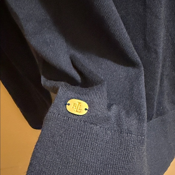 Ralph Lauren Women’s navy Turtleneck Sweater - Picture 4 of 5